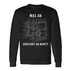 Maurer Architekt Bauingenieur Spruch Geschenk Langarmshirts