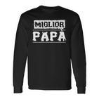 Miglior Papàatertag Italien Langarmshirts