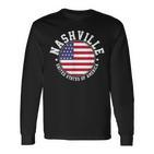 Nashville Langarmshirts