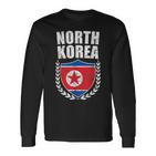 Nordkorea Langarmshirts