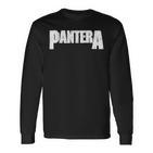 Official Pantera Logo Langarmshirts