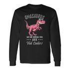 Omasaurus Lustiges Oma Muttertag Langarmshirts