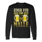 One For All And All For Malle S Langarmshirts