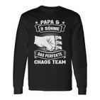 Papa & 3 Söhne Chaos Team Papa 3 Söhne Langarmshirts