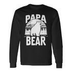 Papa Bear Für Stolzenater Ehemann Onkel Zumatertag Langarmshirts