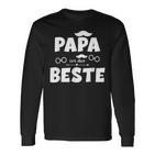 Papa Ist Der Besteatertag Weihnachten Geburtstag Langarmshirts