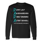 Papa Trotzdem Bist Du Der Beste Father's Day Langarmshirts