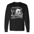 Persephone's Garden Club Langarmshirts