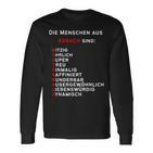 Personalisiertes Asbach-Stadtstolz Langarmshirts, Text in Akrostichon-Form