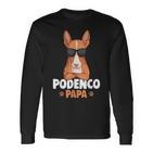 Podenco Dog Papa Podenco Ibicenco Langarmshirts