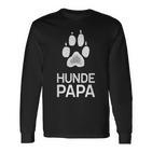 Proud Dog Papa Langarmshirts