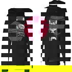 Punk Band Drum Kit Langarmshirts