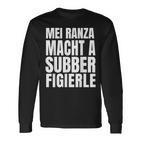 Ranza Swabian Slogan Swabian Langarmshirts