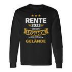 Rente 2023 Real Legend Leaves Terrain Pensioner Langarmshirts