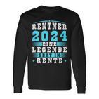 Rentner 2024 Eine Legende Geht In Rente German Langarmshirts