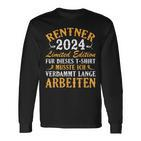 Rentner 2024 Retirement Langarmshirts