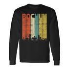 Retro Bochum Inhabitant City Bochumer Langarmshirts