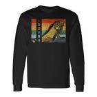 Retro Leguan Langarmshirts