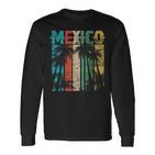 Retro Mexico Langarmshirts