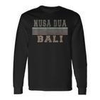 Retro Nusa Dua Bali Langarmshirts