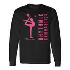 Rhythmische Sportgymnastik Gymnastik Gymnastin Mit Ball Langarmshirts