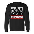 Run Dmc Trio Silhouette Langarmshirts