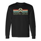 Santa Cruz Ca California Retro 70S 80S Surfer S Langarmshirts