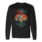 Schulabschluss Abitur Realschule Hauptschule Schule 2024 Langarmshirts