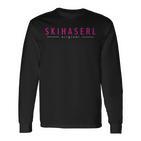 Skihaserl Original Apres Ski Bunny Afterski Hüttengaudi Langarmshirts