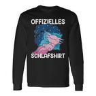 Sleep Axolotl Pyjamas Axolotls Langarmshirts