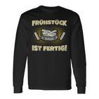 Snus Frühstück Ist Fertig Chew Tobacco Nicotine Snus Langarmshirts