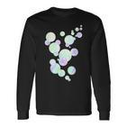 Soap Bubbles Colourful Pastel Colours Langarmshirts