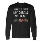 Sorry Meine Korallen Braucht Mich Meerwater Aquarium German L Langarmshirts