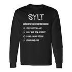 Sylt Fan Side Effects Sylt Langarmshirts