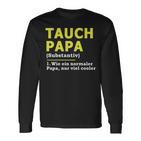 Tauch Papa Langarmshirts