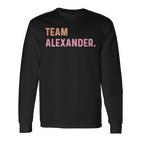 Team Alexander Langarmshirts