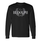 Team Rudolph Stolzes Familienmitglied Langarmshirts