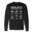 Things Die Ich In Meiner Freizeit Mache Langarmshirts