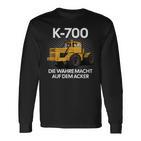 Traktor Kirowetz K700 Langarmshirts