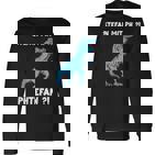 Trex Meme Dinosaur With Overbite Stefan With Ph Stephan S Langarmshirts