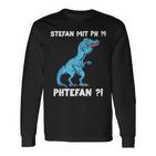 Trex Meme Dinosaur With Overbite Stefan With Ph Stephan S Langarmshirts