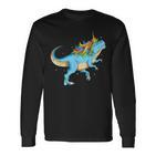 Trex Tyrannosaurus Dinosaur T-Rex Langarmshirts