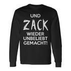 Und Zack Wieder Unbeliebt Gemacht Langarmshirts