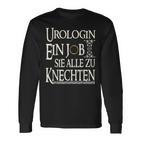 Urologin Ein Job Sie Zu Knechten Urologin Black Langarmshirts