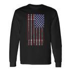 Usa Flag Barbell Langarmshirts