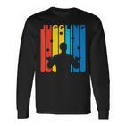 Vintage 1970 'S Juggling Juggling Langarmshirts