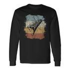 Vintage Style Firewood Retro Log Langarmshirts