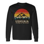 Vintage Ushuaia Argentina Souvenir Langarmshirts