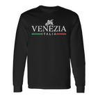Vintage Venezia Venice Italy Langarmshirts