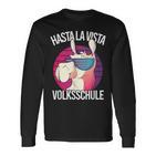 Volksschule Abgänger 2023 Goodbyeolksschule Graduate 2023 Langarmshirts